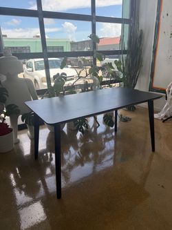 IKEA Black Lisabo Table