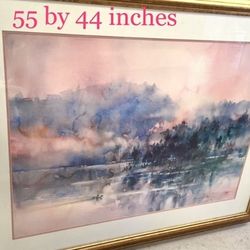 Bargain Priced Framed COLLECTIBLE Lithograph