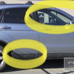 Crv 2007-2011 Only Part Circle Yellow