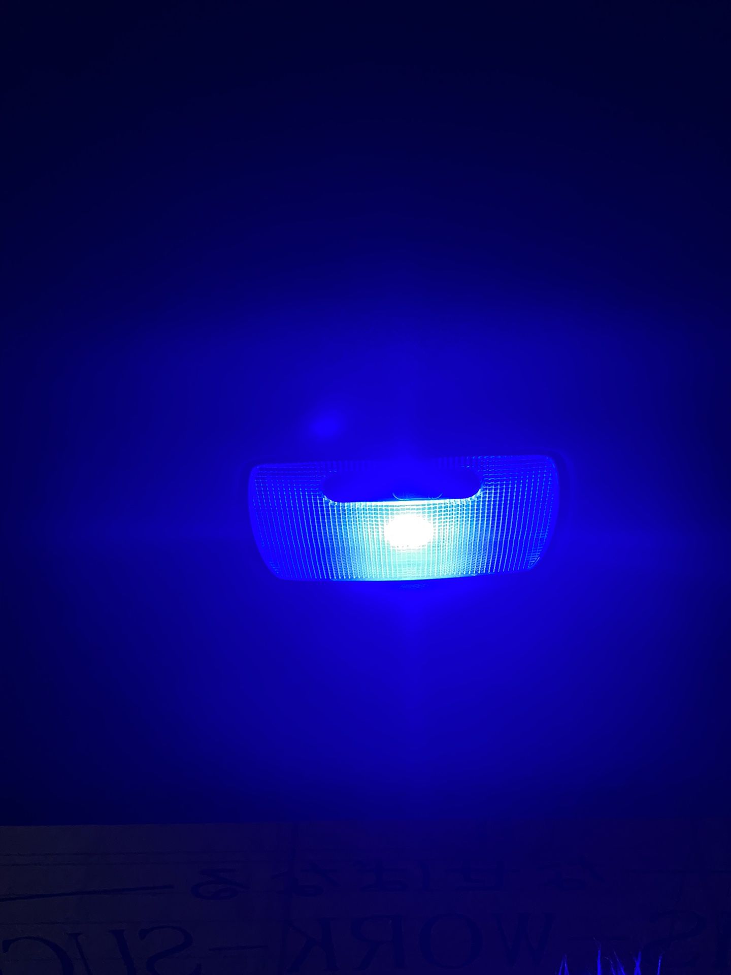 Blue Dome Lights for Honda Accord 8th Gen Sylvania LED Mini Bulb