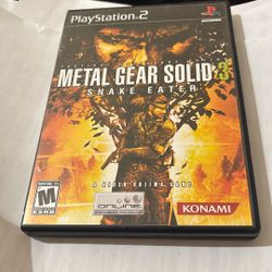 Metal Gear Solid 3: Snake Eater CIB