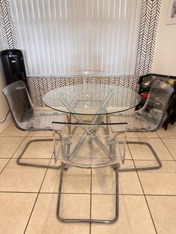 Dining Room Set With 4 Chairs
