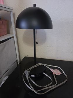 black lamp