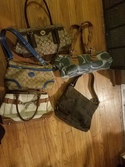 Authentic coach bags