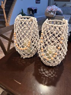 Decorative candle holders boho