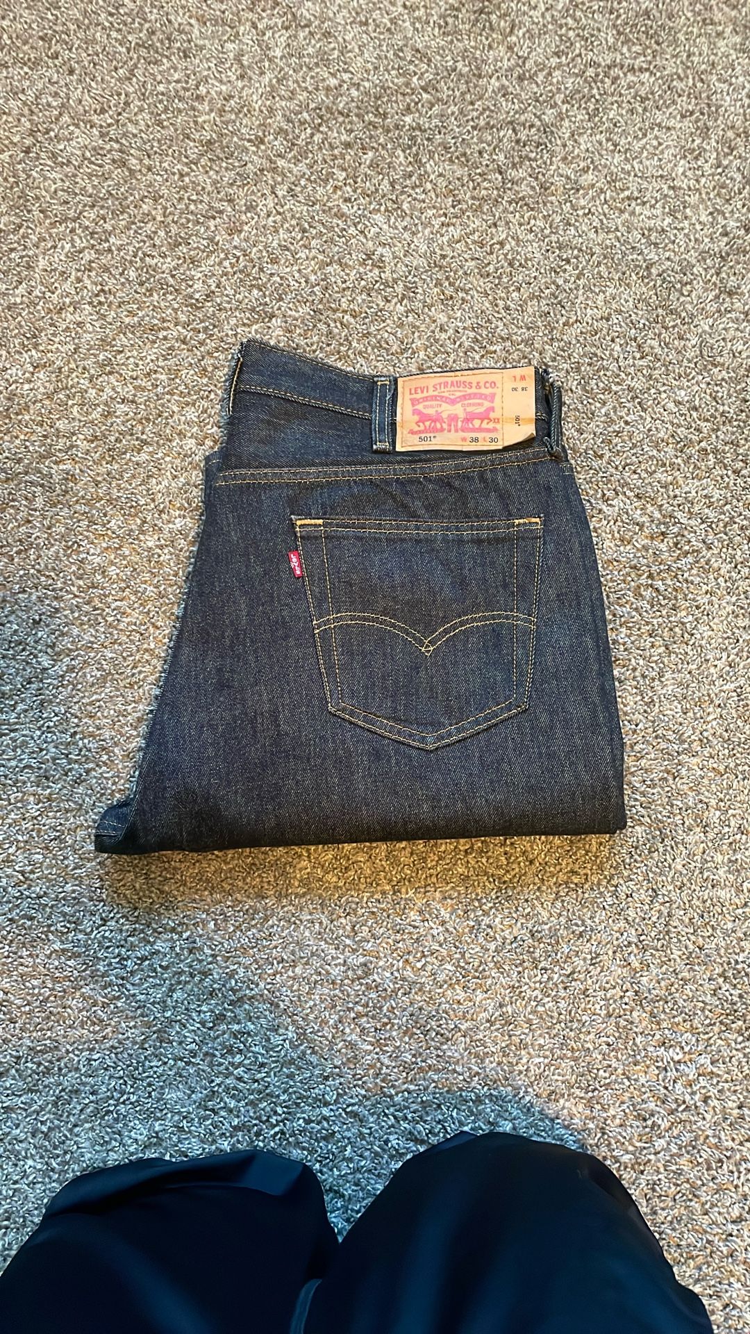 Levi 501s Size 38x30