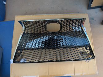 Lexus Front Grille Black Chrome Mesh