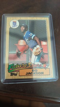 1987 Topps Bo Jackson Future Stars Rookie Card