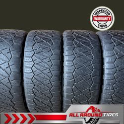 🔥 4- 305/45R22 NITTO RIDGE GRAPPLER — 8-9/32” TREAD — DOT 2022 🔥