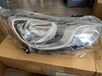 2012-14 hyundai accent right headlight