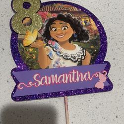 Cake topper 