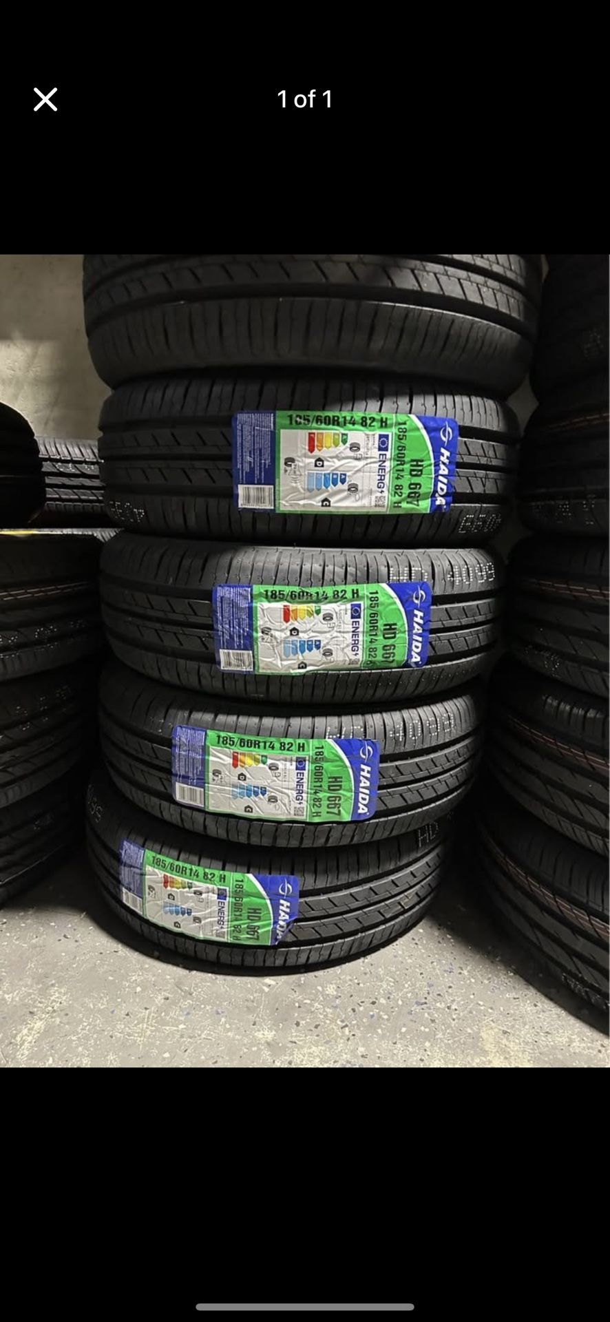 185/60/14 Haida HD667 Tires
