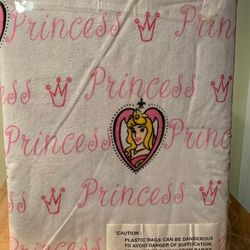 Disney Princess Full Flannel Bed Sheets