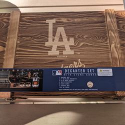 Dodgers Whiskey Decanter Set 
