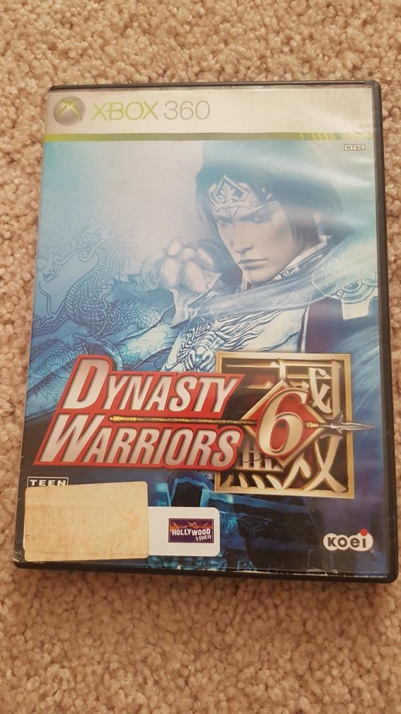 Dynasty warriors 6 on xbox 360