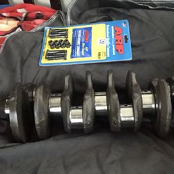 Honda B18B1 Crank And ARP Connecting Rod Bolts