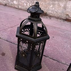 Glass Metal Decorative Lanter
