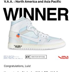 Jordan 1 OG VAA SIZE 11 Dead Stock