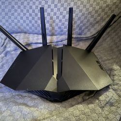 ASUS - RT-AX82U AX5400 Dual-Band WiFi 6 Router