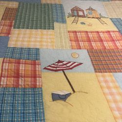 Queen Size Nautical Quilt 