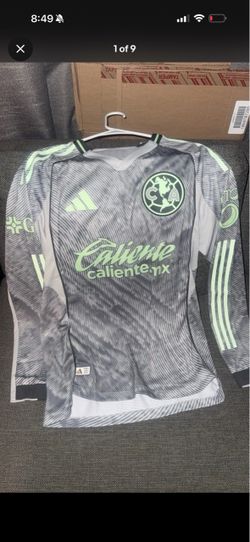 Men's Adidas Club America 25/26 Third Authentic Long Sleeve Jersey KC8851 Size M