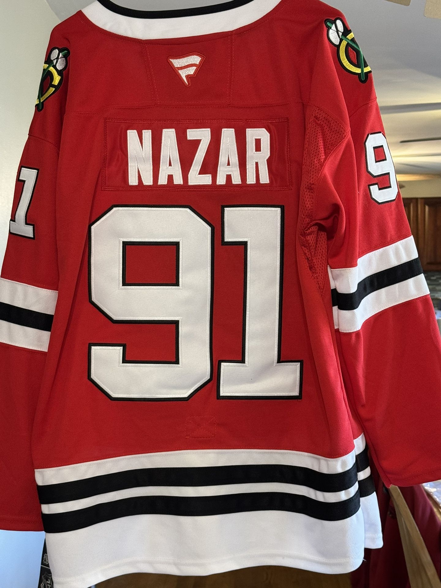 Chicago Blackhawks Frank Nazar Jersey M, L Or XL