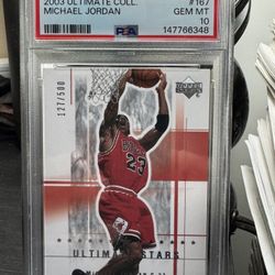 2003 Michael Jordan PSA 10