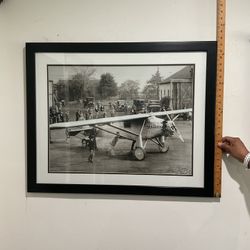 Spirit Of St. Louis Framed 24 X 30”