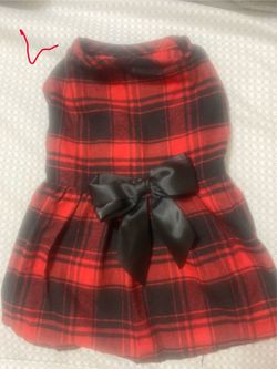 Christmas dog dress