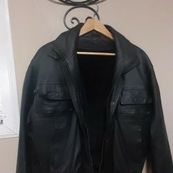 Leather Jacket. In Good Condition 