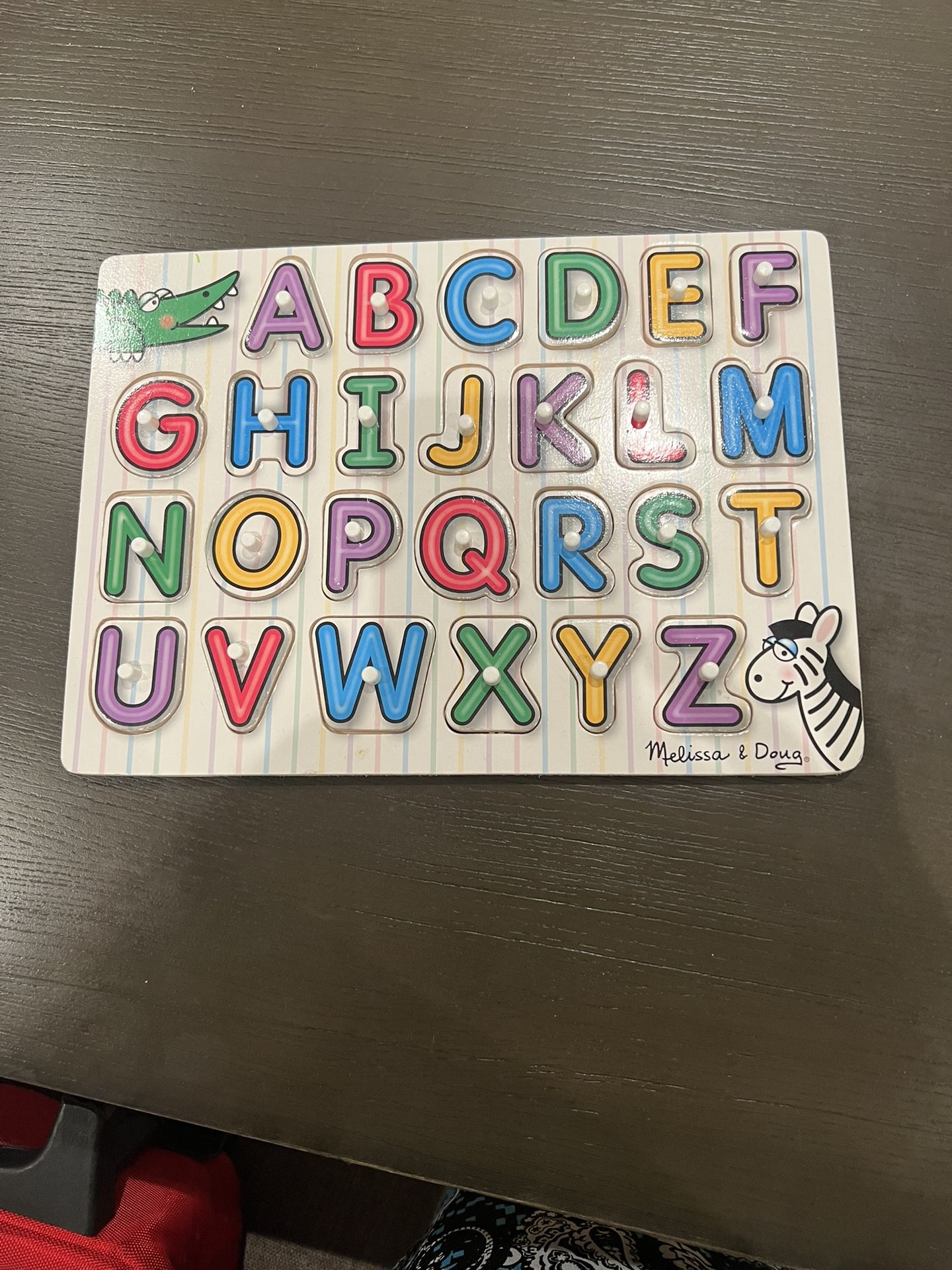 Melissa&Doug Wooden Alphabet Puzzle 