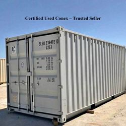 Certified Used Containers – Quick Delivery – Over 900 Happy Customers” 