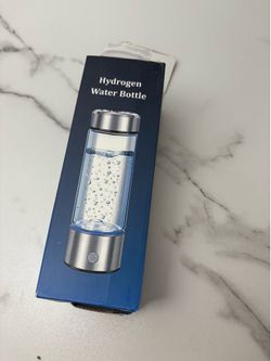 Hydrogen Water Bottle Generator - Portable Hydrogen Water Ionizer Machine SPE PEM Tech, Rechargeable