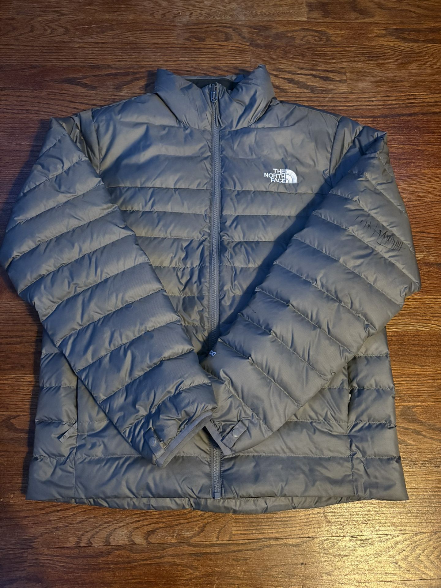 Grey North Face 600 Puffer Jacket