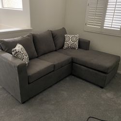 Grey Reversible Chase Sectional ‼️new Im Stock‼️