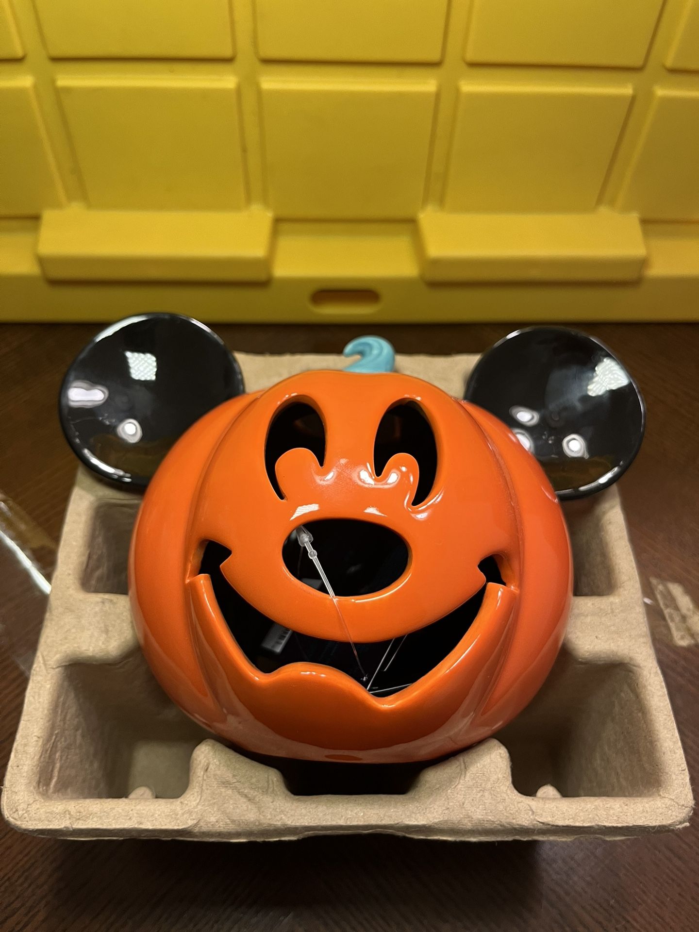 Disney Halloween Mickey Mouse Candle Holder 