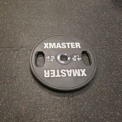 Xmaster 45 lb Olympic Weight Plate (Like New)