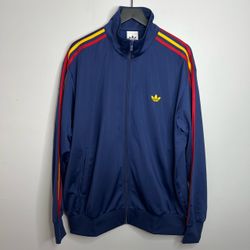 Spain National Team Track Jacket Mens XXL?? Adidas Blue