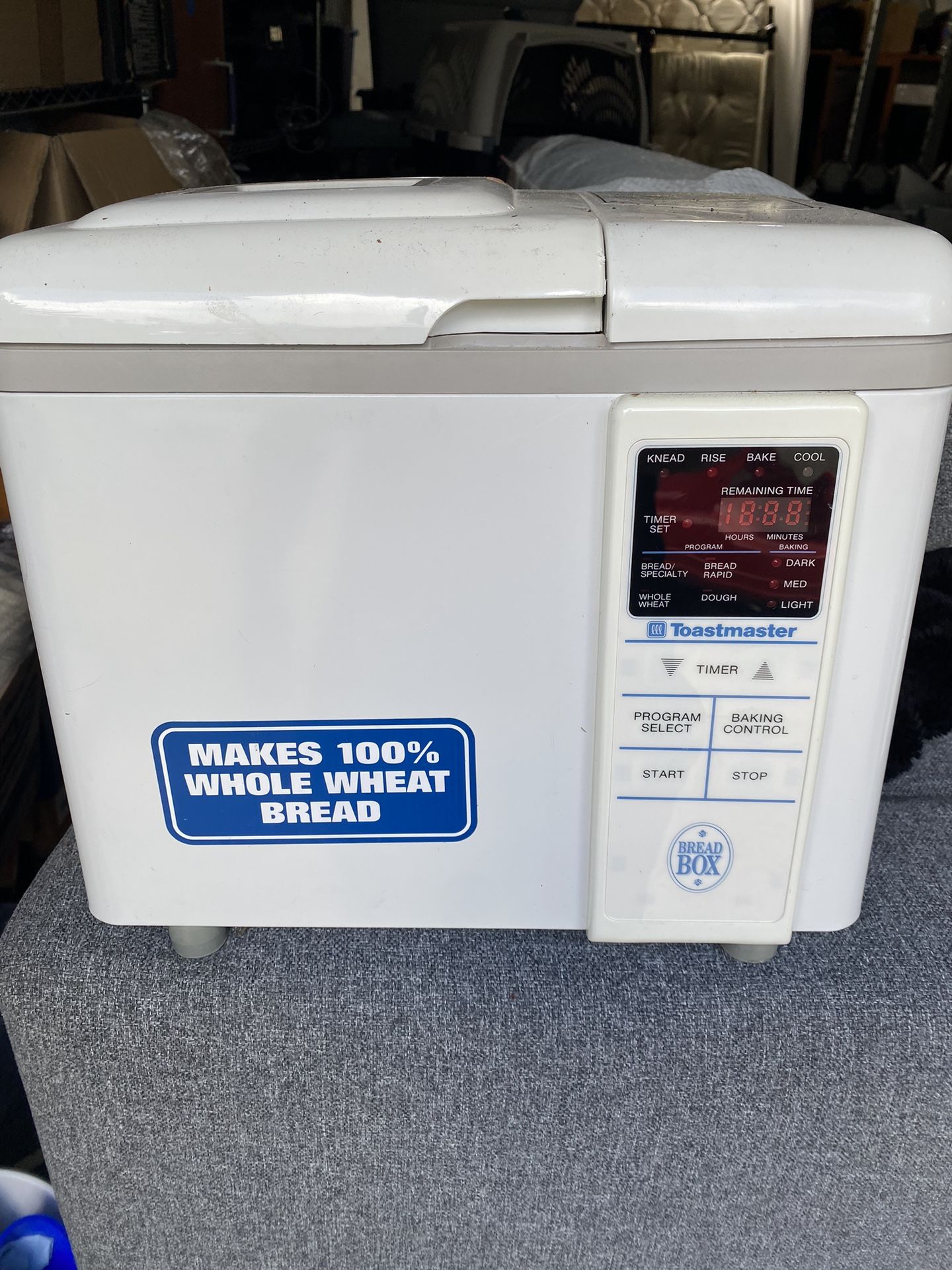 Toastmaster Bread Machine Maker"The Bread Box" 1194