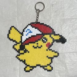 Perler Bead Keychain 
