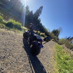 52v 1800w modded electric mini bike