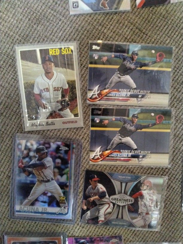 Greatness Return Of Ohtani And Judge, Harper.Rooke Card Of Acuna .Autos Of Stan Musial And Austin Riley Yordan Alvarez Out Of 25