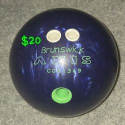 12 Lbs Brunswick Axis