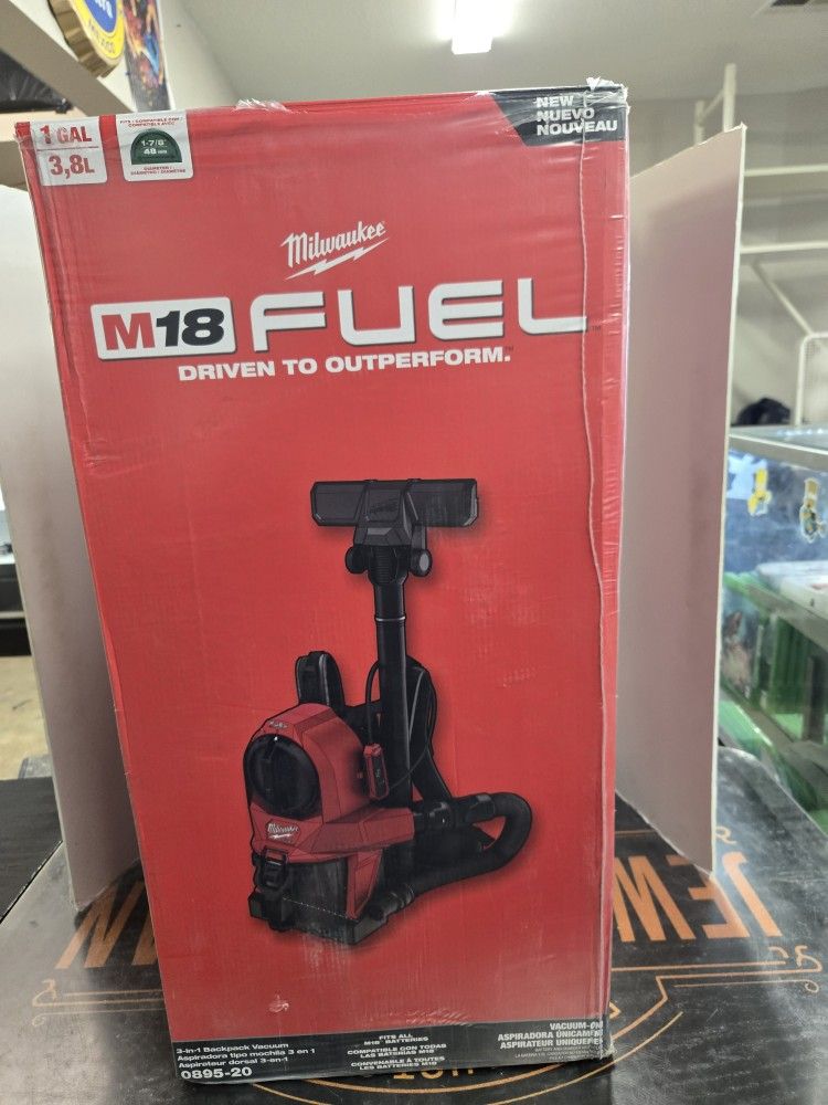 M18 Fuel 3 In 1 Backpack Vacuum