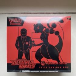 Destined Rivals Pokemon Center Elite Trainer Box (Exclusive) 