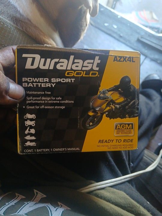 Duralast GOLD Power Sports BATTERY AZX4L