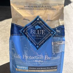 Blue Buffalo Life Protection Formula Puppy Chicken & Brown Rice Recipe Dry Dog Food, 5-lb bag