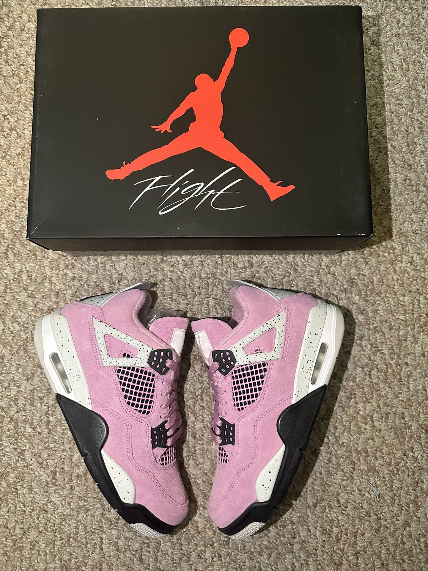 Nike Jordan 4 Og “Orchid” Size 9.5 Women/ 8 Men (New)❤️‍🔥
