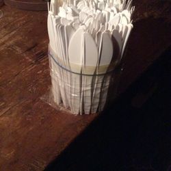 New 170 Strong White Eating Knives