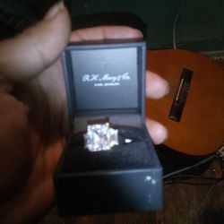 Diamond Ring Silver 